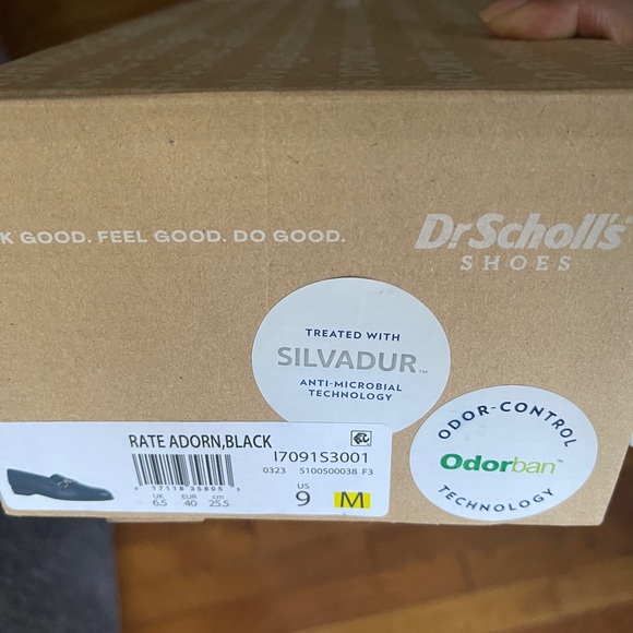 DR SCHOLL'S Rate Adorn Women's Slip On Loafer Black size 9M NEW w/Box MSRP $100 - Picture 7 of 7
